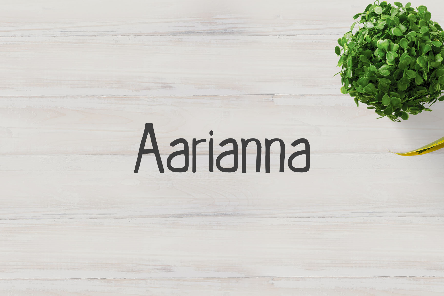 Aarianna: A Bold Script Font for Editorial Design and Creative Branding