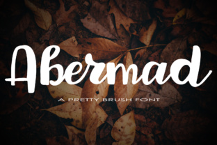 Abermad: A Script Font That Breathes Life Into Your Handmade Creations