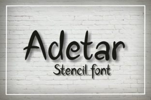 Adetar Stencil for Branding That Feels Handcrafted