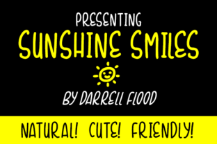 Boost Your Brand with Sunshine Smiles Font