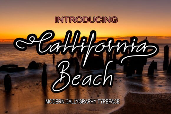 California Beach Duo: A Font for Modern Branding and Creative Design
