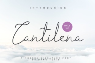 Cantilena: A Script Font That Elevates Your Brand’s Visual Story