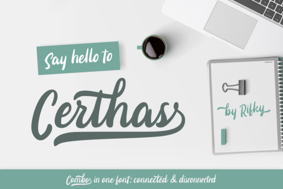 Certhas: A Script Handwritten Font for Web Design and Branding