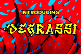 Degrassi: A Grungy Font for Bold Campaigns