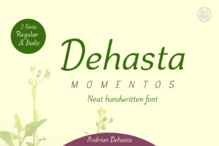 Dehasta Momentos: A Script Handwritten Font for Campaign Creativity