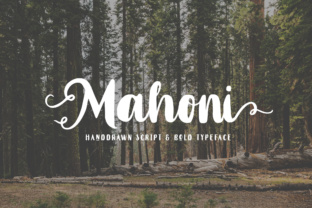 Discover the Power of Mahoni: A Script Handwritten Font for Impactful Design