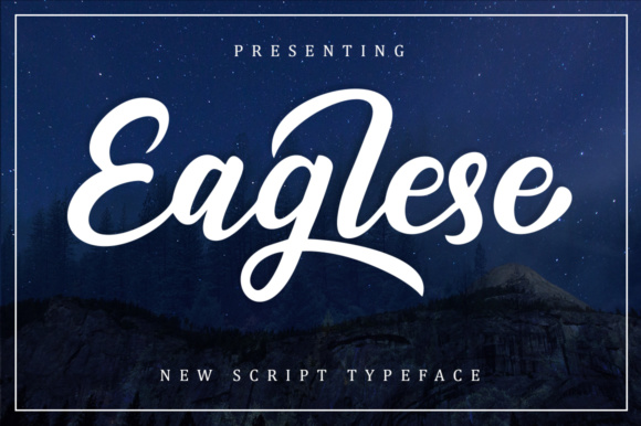 Eaglese Script: A Font That Breathes Life Into Your Crafts