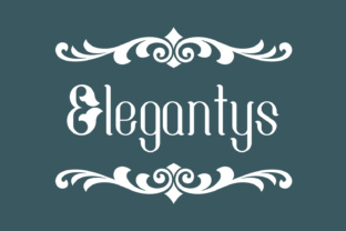 Elegantys: A Decorative Font for Modern Web Design
