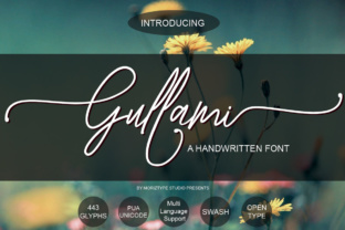 Gullami Rice Script for Creative Branding and Design Projects