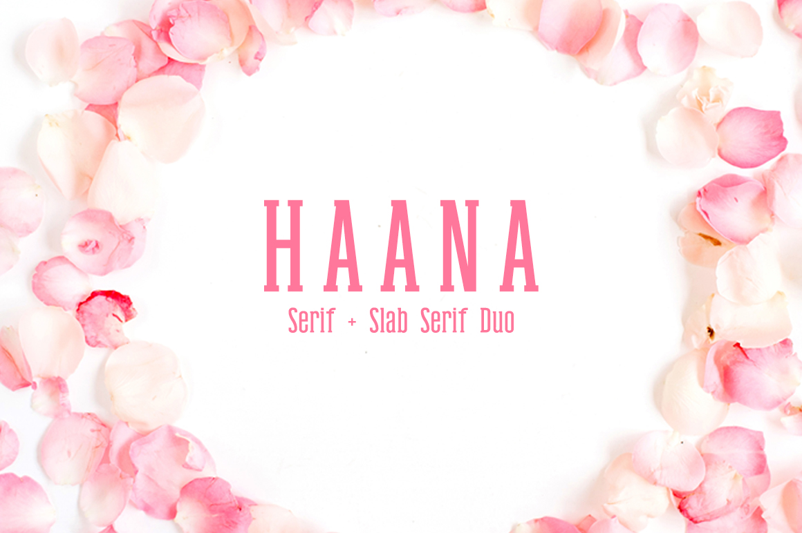 Haana Duo: A Versatile Font Pair for Editorial Design