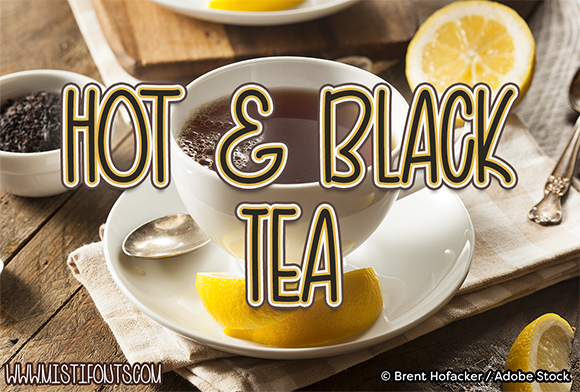 Hot and Black Tea: A Script Handwritten Font for Powerful Digital Branding