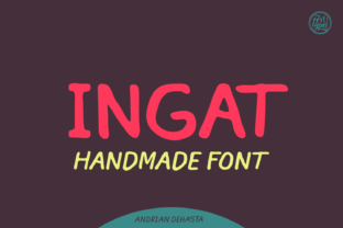 Ingat: A Friendly Serif Font for Handmade Crafters and Designers