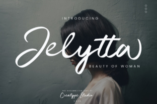 Jelytta: A Script Handwritten Font for Elegant Branding