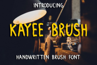 Kayee Brush: A Script Handwritten Font for Powerful Digital Branding