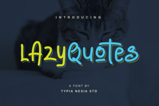 Lazy Quotes: A Versatile Sans Serif Font for Editorial Design