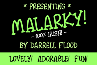 Malarky: A Playful Script Font for Branding and Creativity