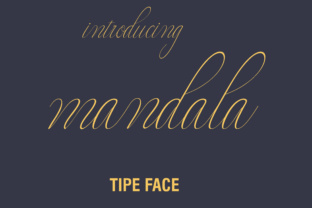 Mandala: The Script Font That Elevates Your Campaigns