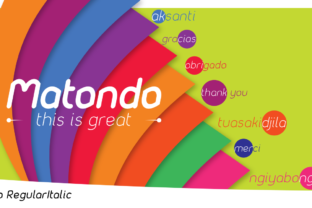 Matondo Regular Italic for Creative Campaigns and Branding