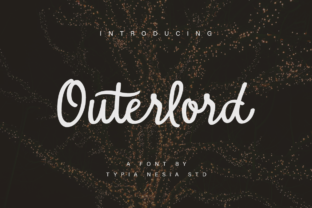 Outerlord: A Script Handwritten Font for Bold Branding and Creative Campaigns