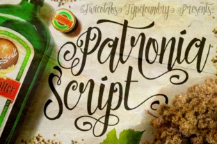 Patronia: A Script Font for Editorial Elegance