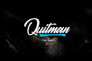 Quitman: The Script Font That Elevates Your Brand’s Visual Story