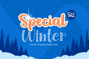 Special Winter Family: A Script Handwritten Font for Creative Campaigns