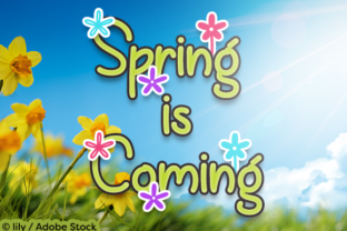 Spring is Coming: A Warm Handwritten Font for Springtime Projects