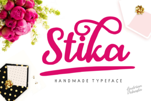 Stika: The Script Font That Elevates Your Brand’s Visual Story