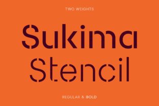 Sukima Stencil: A Versatile Sans Serif Font for Modern Web Design