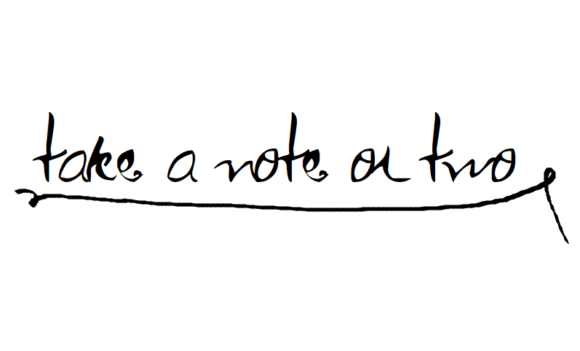 Take a Note or Two: A Handwritten Font for Editorial Warmth