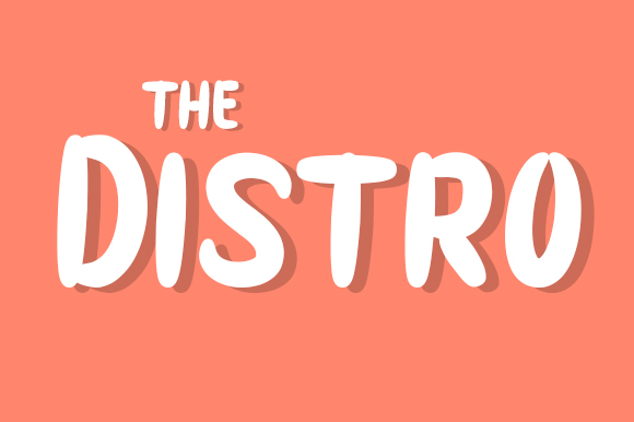 The Distro: A Script Handwritten Font for Modern Branding