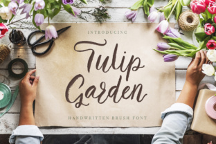 Tulip Garden Script: A Playful Handwritten Font for Digital Design