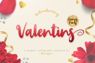 Valentins Trio: A Script Handwritten Font for Editorial Design and Creative Typography