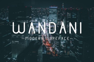 Wandani: A Minimalist Sans Serif Font for Modern Web Design